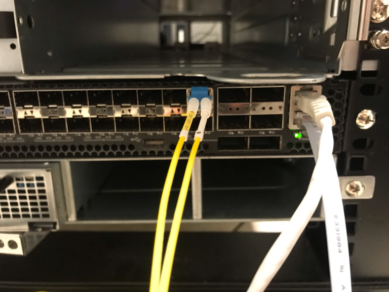 Connect Fiber Cable To Switch
